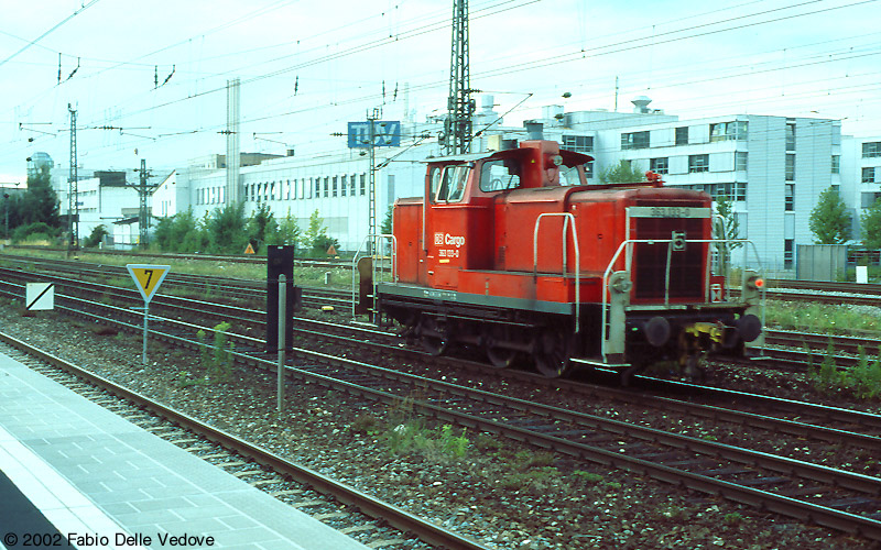 363 133-0 allein unterwegs in Richtung M&uuml;nchen-Laim