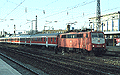 RB 31039 (M&uuml;nchen Hbf 16:00 - Rosenheim 16:47) mit 111 180-6 (M&uuml;nchen Heimeranplatz, Fr&uuml;hling 2002).