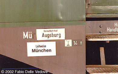 Zum Vergr&ouml;&szlig;ern klicken - Personalwagen des AW M&uuml;nchen-Freimann (M&uuml;nchen, Februar 1990)